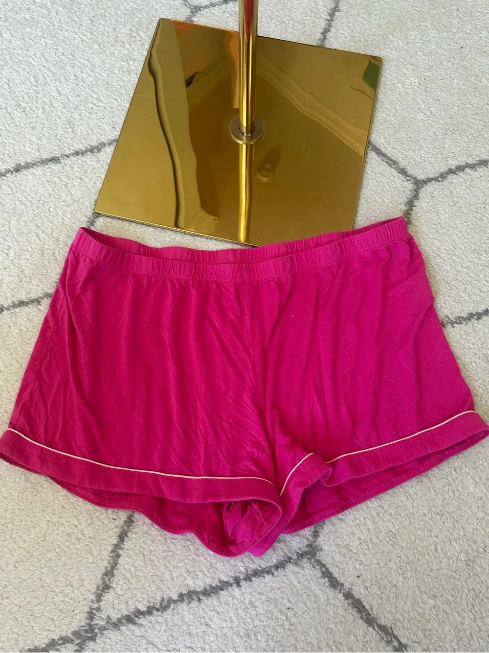 EUC Nordstrom Moonlight Eco Short Pajamas in pink - Picture 3 of 12